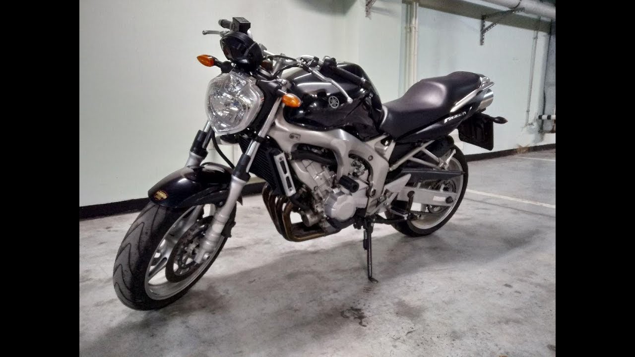 Yamaha  FZ6S переделка в стрит FZ6N