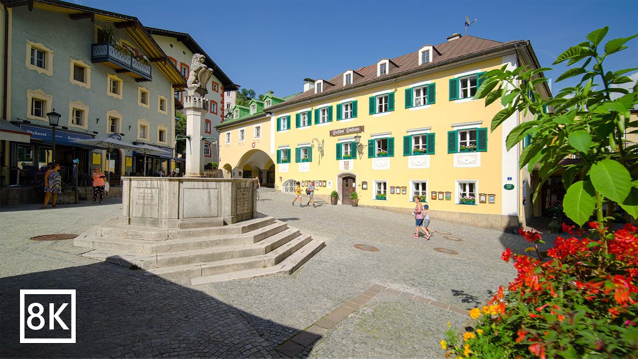 Berchtesgaden A Picturesque Bavarian Town in Germany 8K