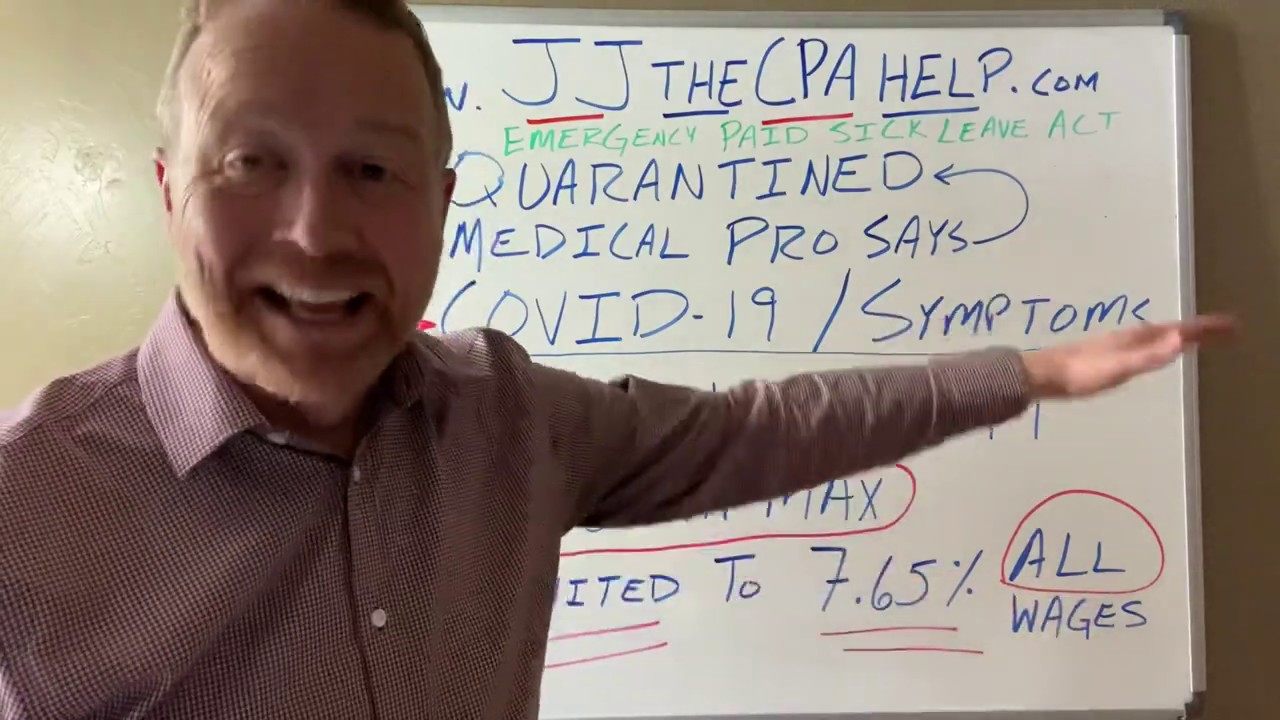 How to Calculate $5,100 Coronavirus Tax Credit Per Employee Under Emergency Paid Sick Leave Act