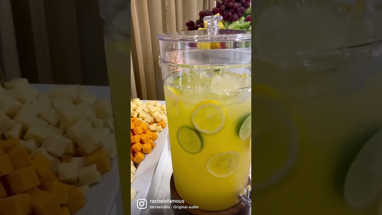 Easy Simple Wedding Cocktail Hour