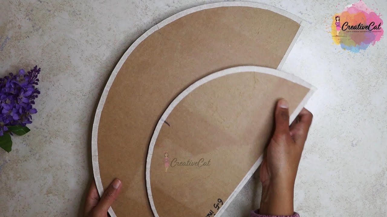 Cardboard wall decor series/ Modern abstract wall decor/ Cardboard craft/ CreativeCat/Art and craft