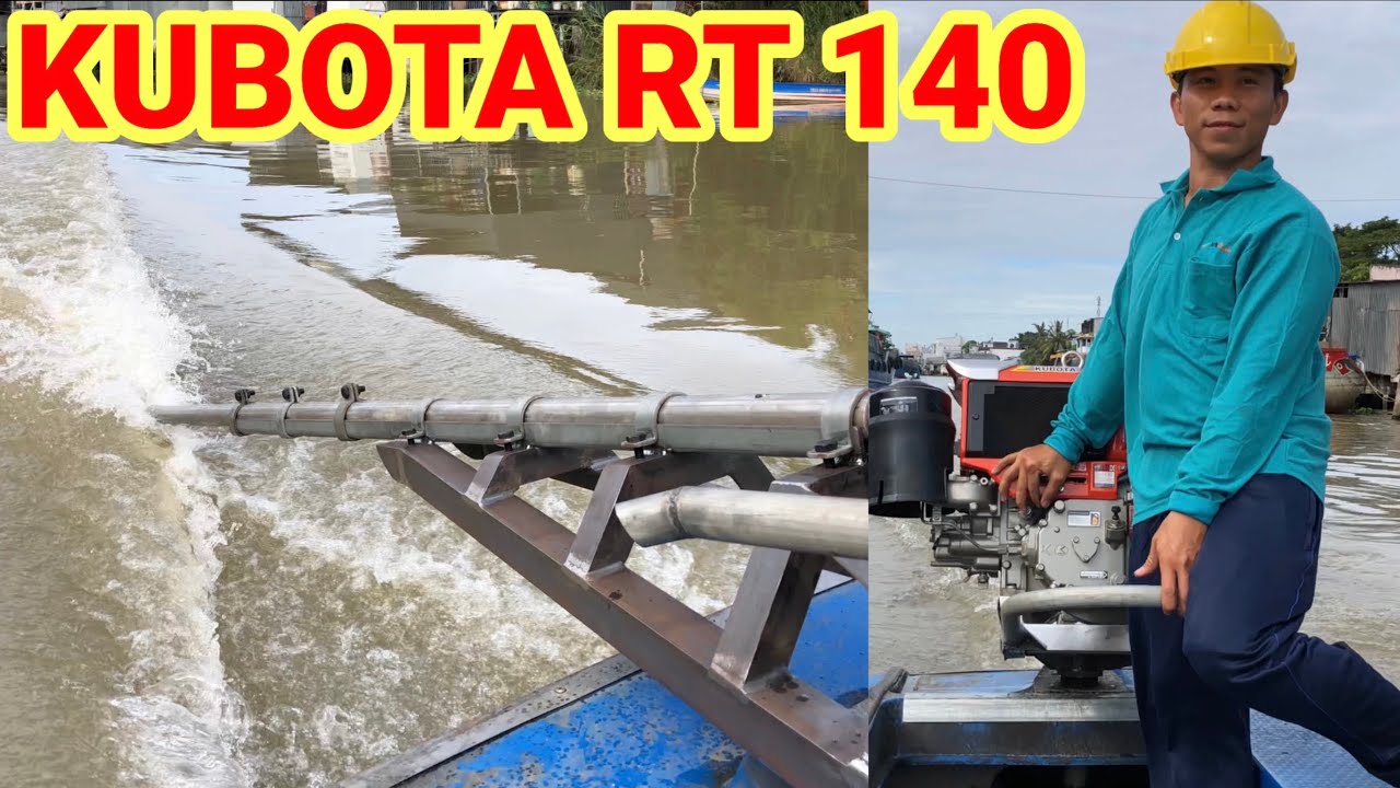 Máy Dầu KUBOTA RT 140 Thai Lan Dàn Láp Máy Dầu Chạy Vỏ Quá Mạnh