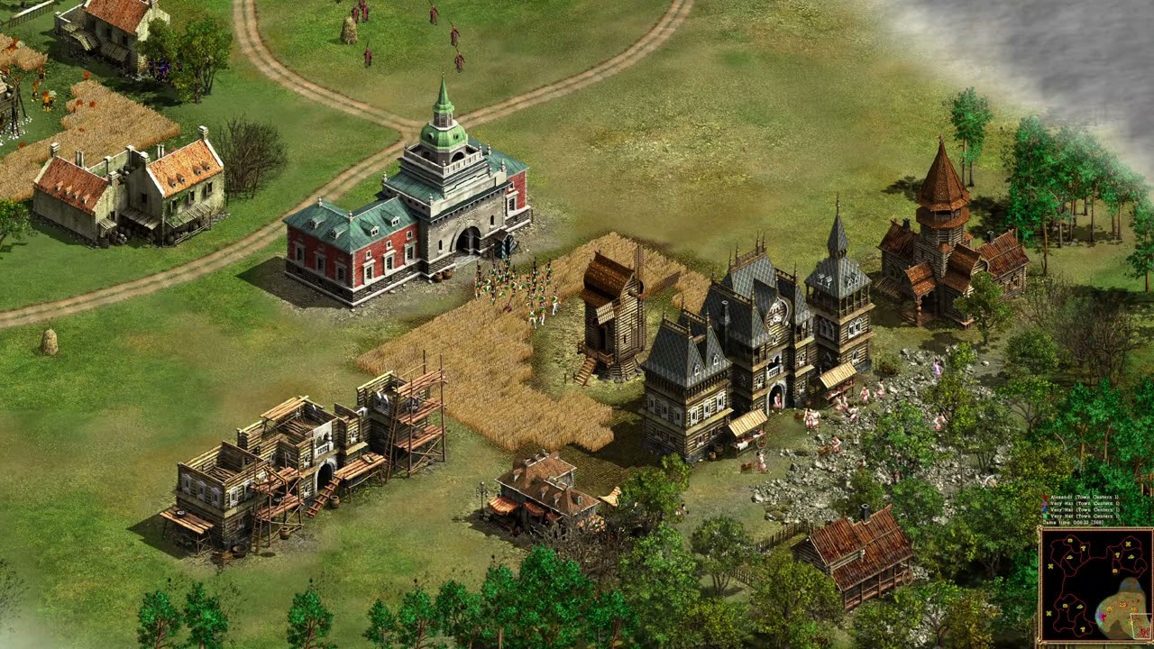 Cossaks 2 napoleonic war Russia vs 3 Hard France