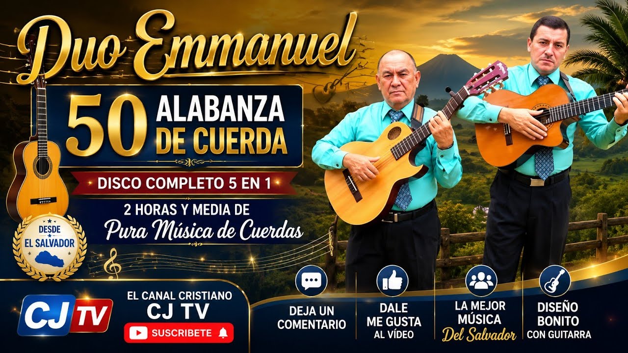 🎸Musica Cristiana De Cuerdas-Duo Emanuel MIX 2026-Trios y Cuarteto