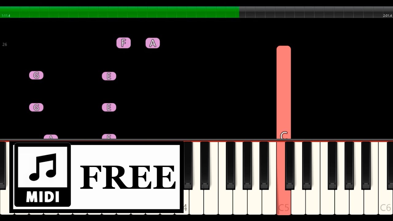 A Whiter Shade Of Pale | Medium Piano tutorial