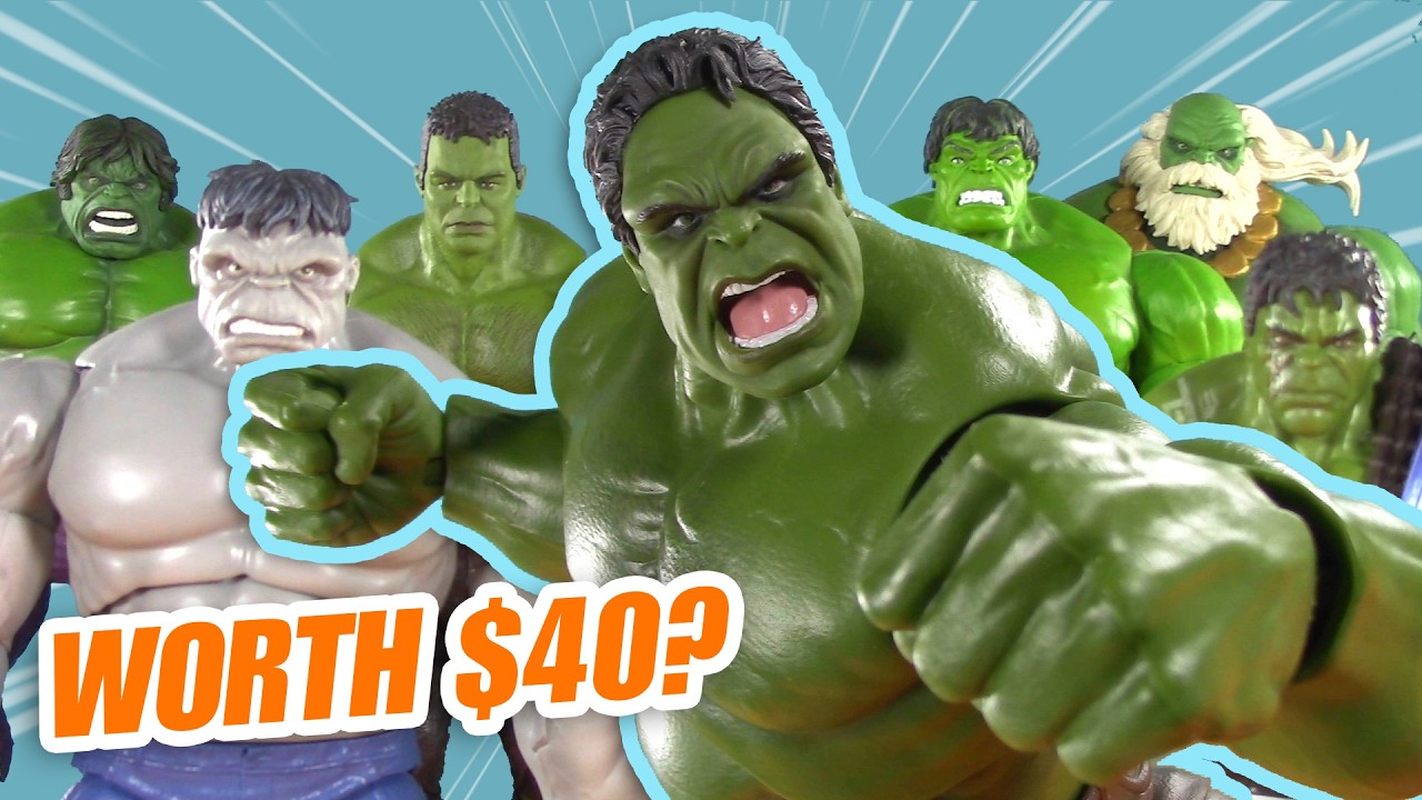 Обзор и замена голов Халка из серии Brand New Day! Фигурка Hasbro Marvel Legends Человек-паук 2026