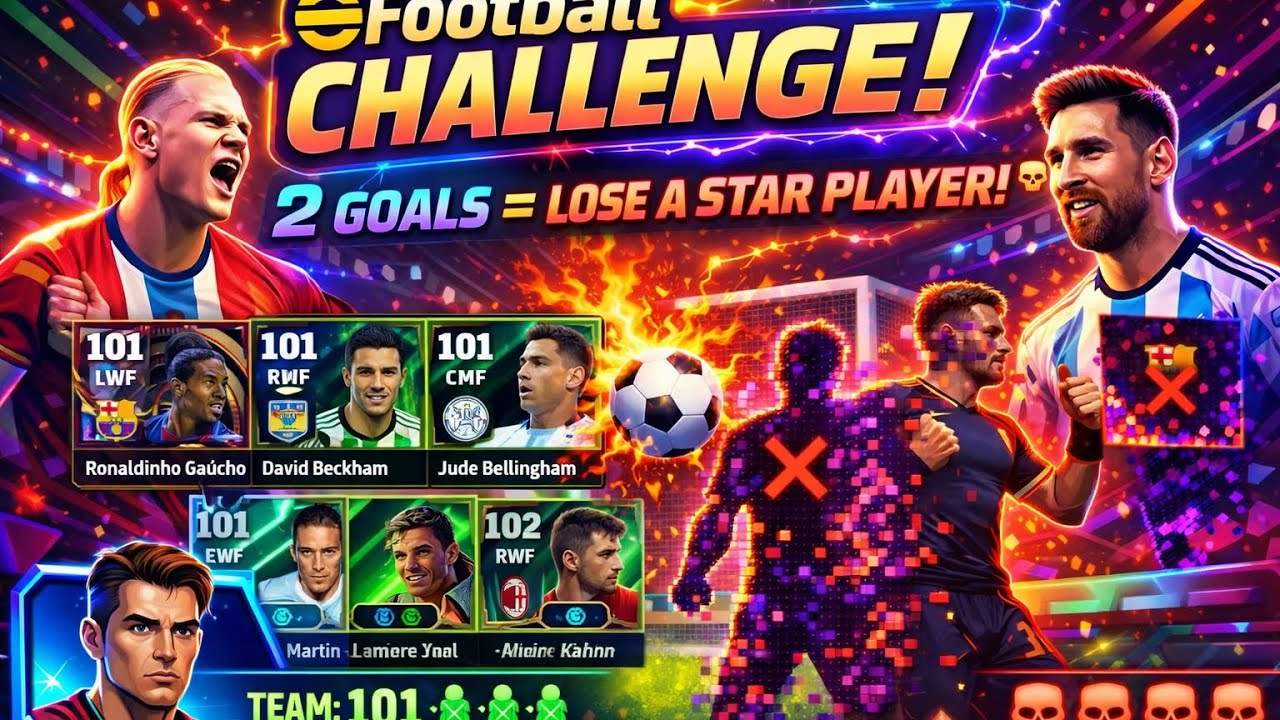 فوتبال یا فاجعه؟ با هر دو گل یک ستاره از دست می‌رود💣#efootball 