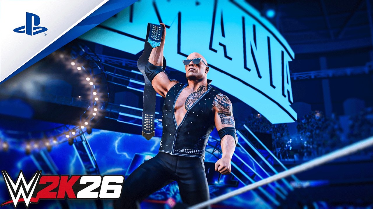THE ROCK FIRST LOOK😱|WWE2K26 THE FINAL BOSS FIRST LOOK WRESTLEMANIA 27