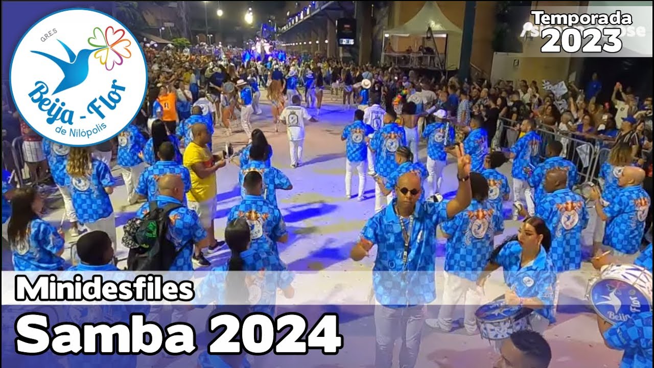 Beija-Flor 2024 ao vivo | Minidesfile na Cidade do Samba #MD24