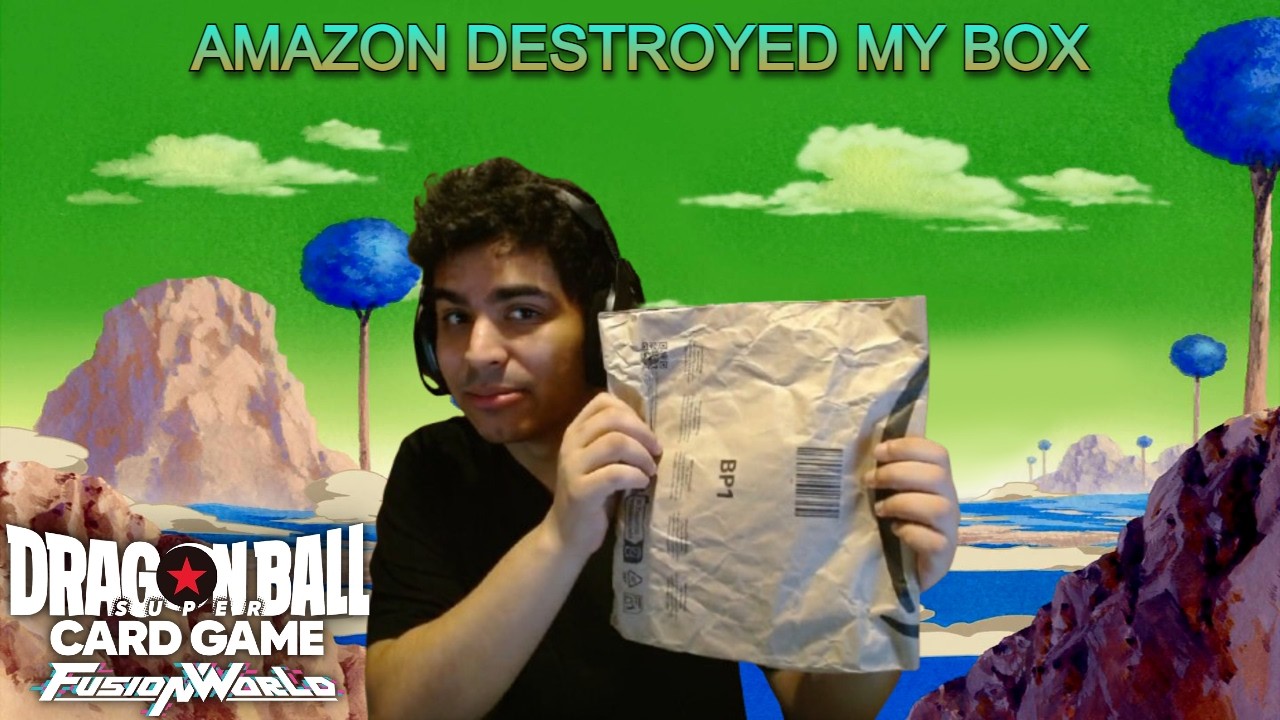 Amazon Destroyed My First Dragon Ball Fusion World Booster Box