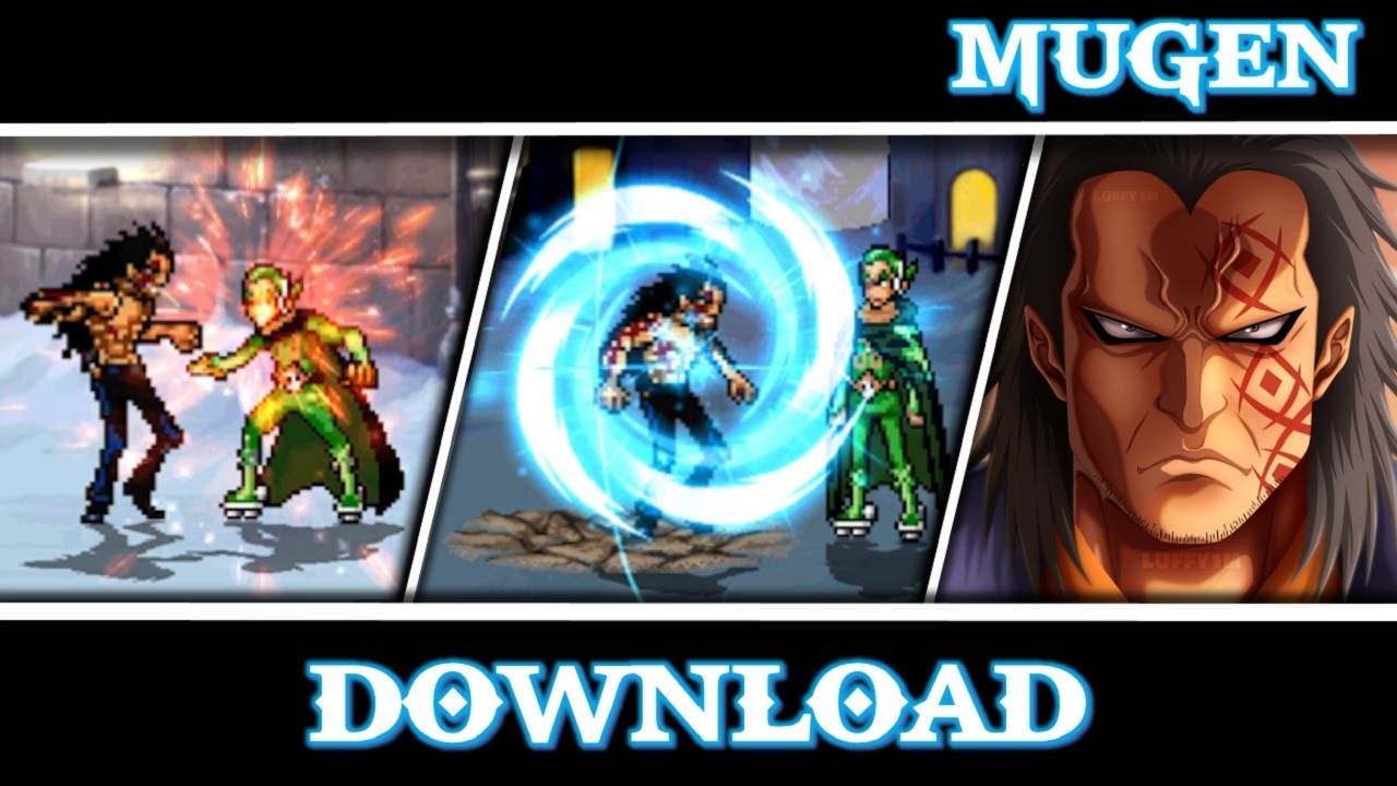 🔰 [ JUMP FORCE ] Monkey D.Dragon One Piece JUS - MUGEN JUS CHAR