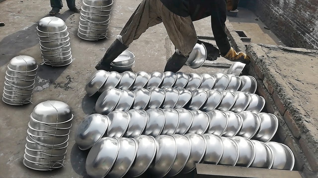 This Talented Young Man Makes Stainless Steel Bowls