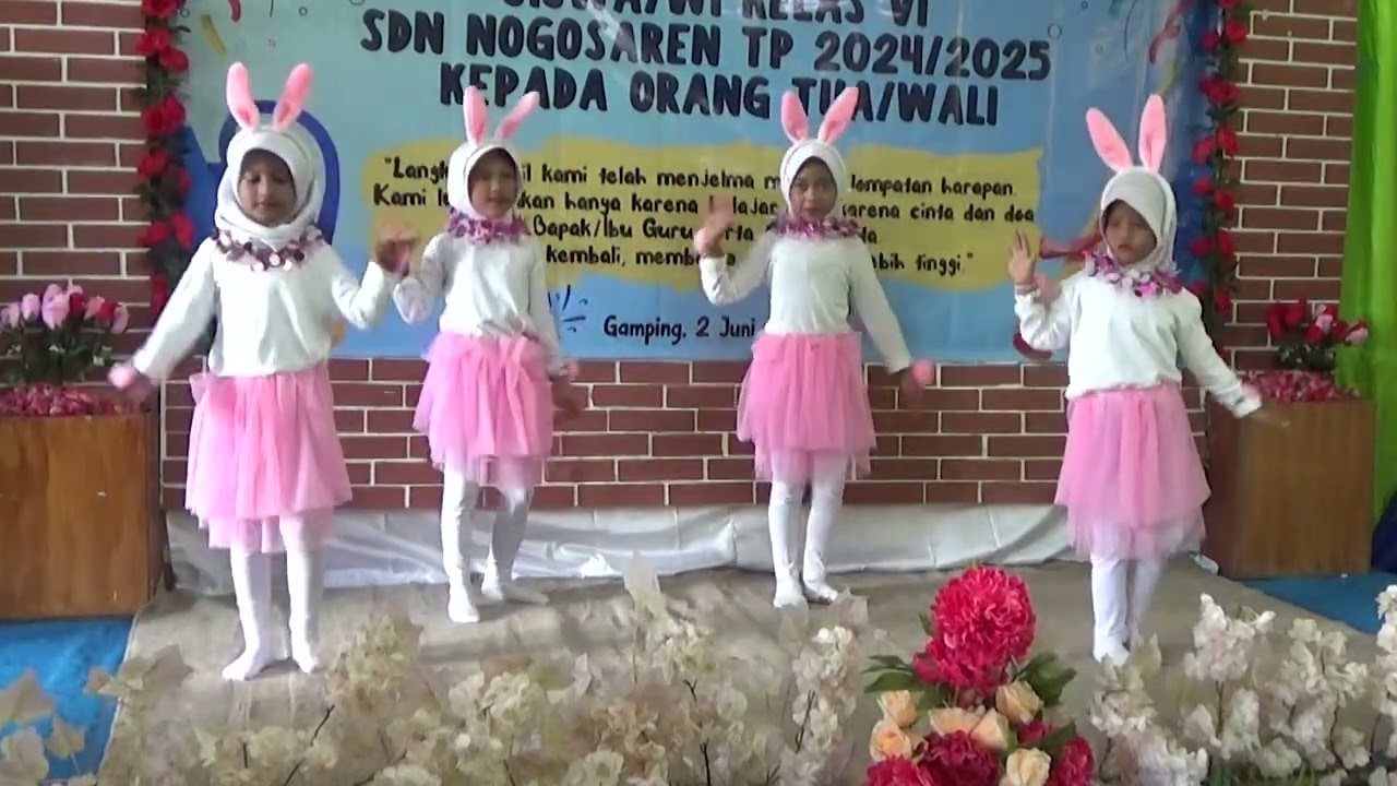 Tari Kelinci   anak SD Nogosaren