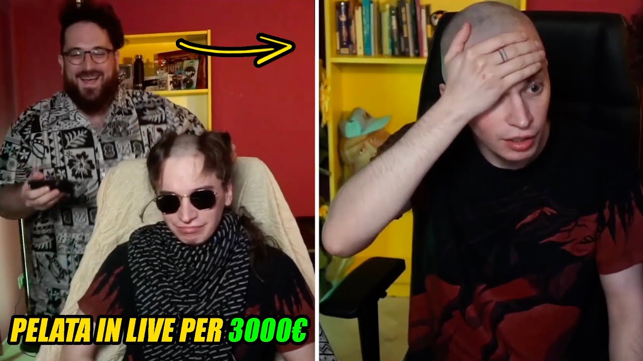 SDRUMOX SI RASA A ZERO I CAPELLI PER 3000€ #Buonpermabanno