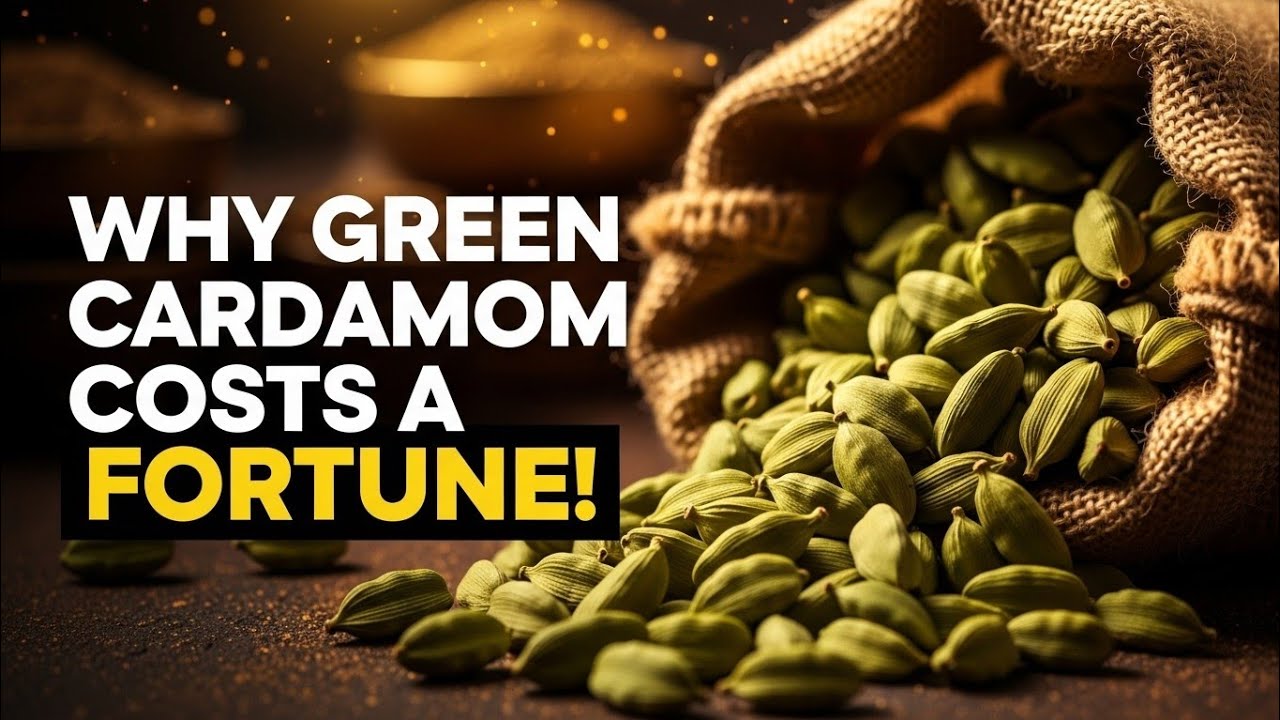 Why Green Cardamom Costs a Fortune!