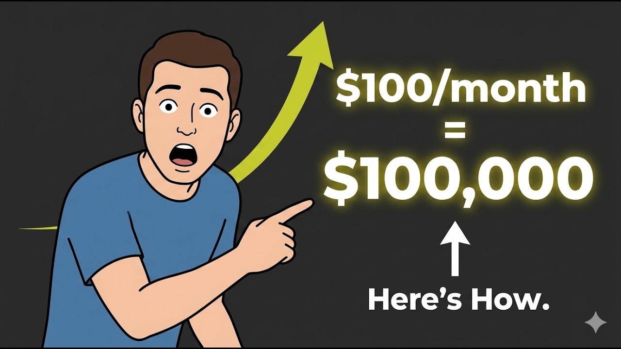 How $100 a Month Becomes $100,000 The Math Is Wild