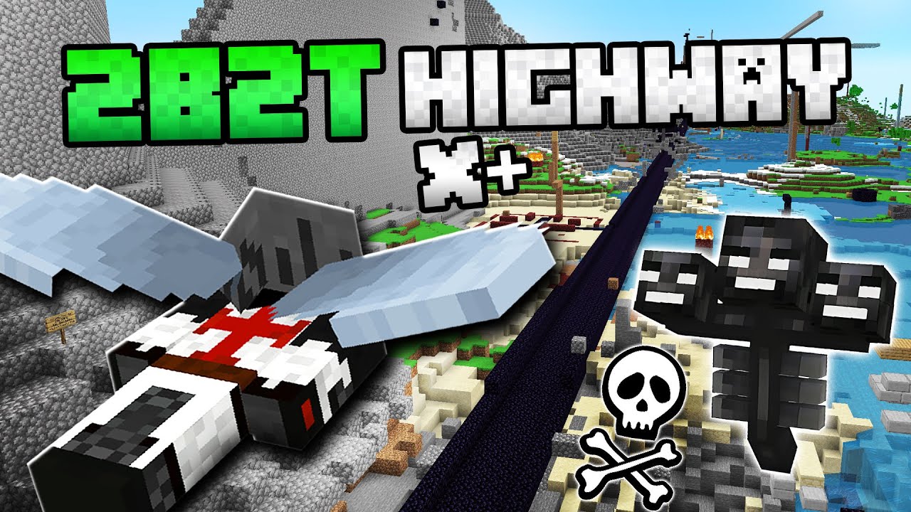 Bejártam a 2b2t Legnagyobb Highway-át!