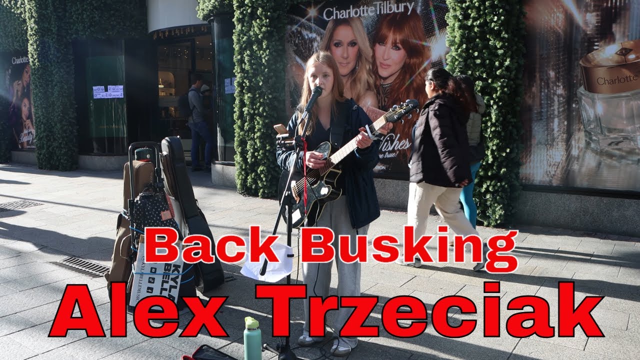 Welcome Back to Alex Trzeciak, Stick Season Live Busking from Grafton Street, Dublin