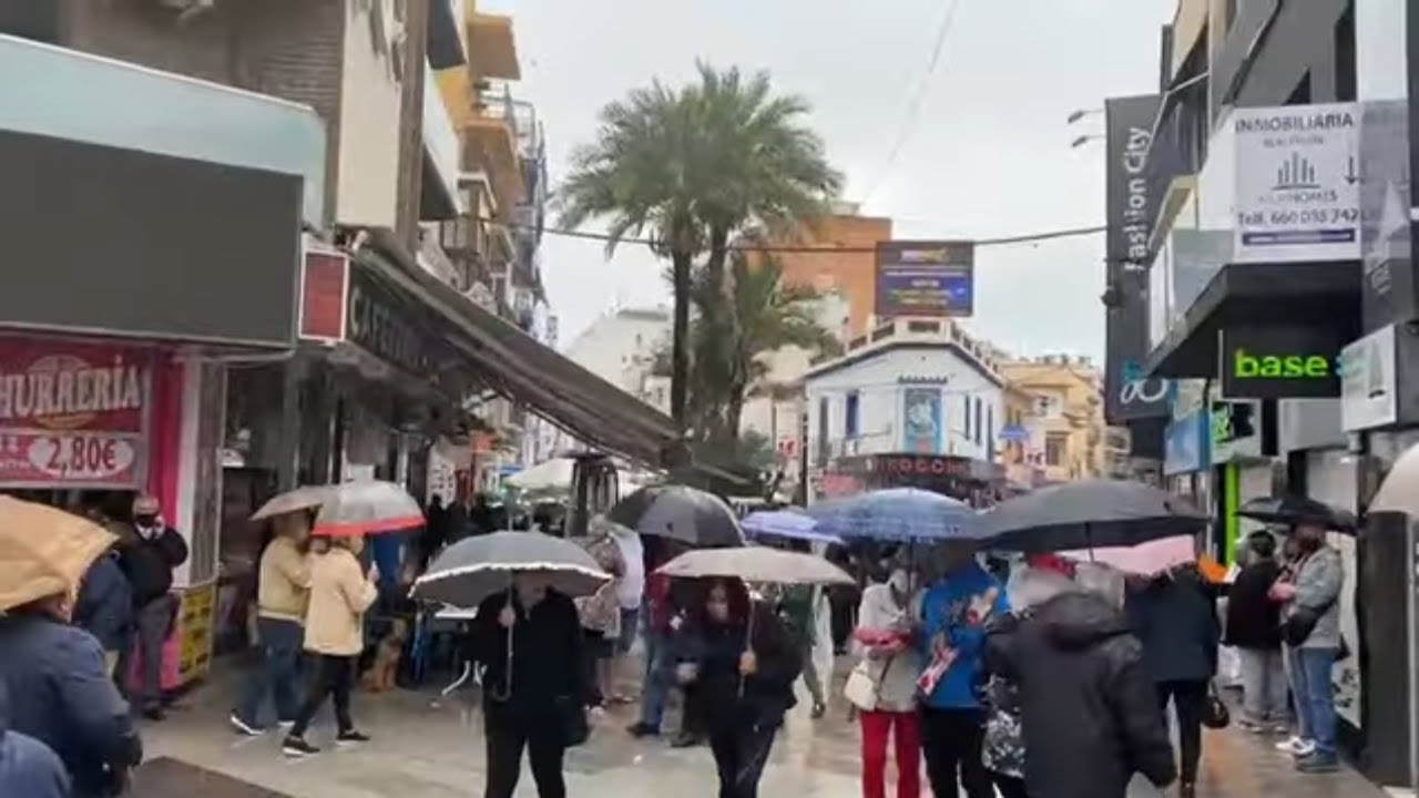 Spain Today 19/3/2022 - Sad News but Maybe I got Lucky Check out the Weather !