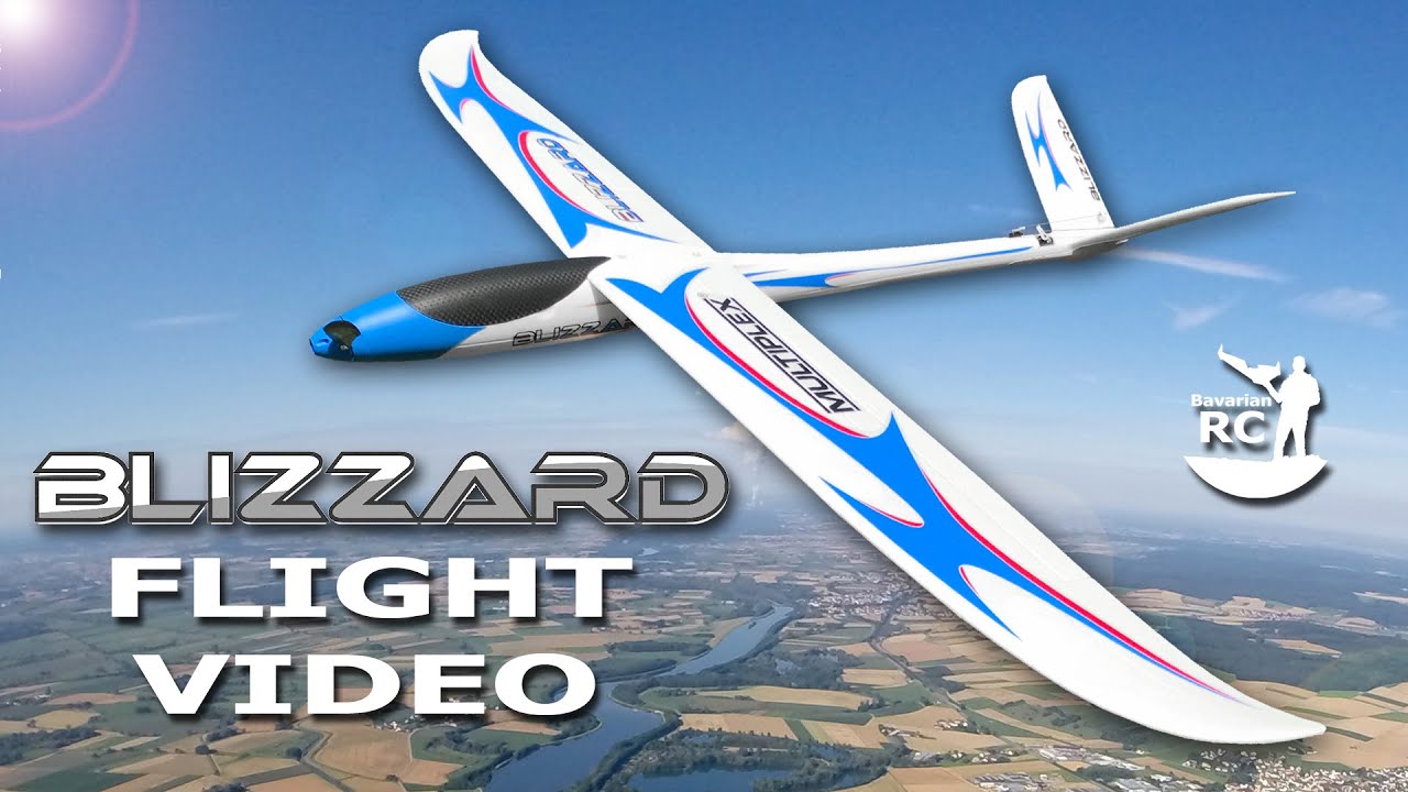 Multiplex Blizzard Flight Video
