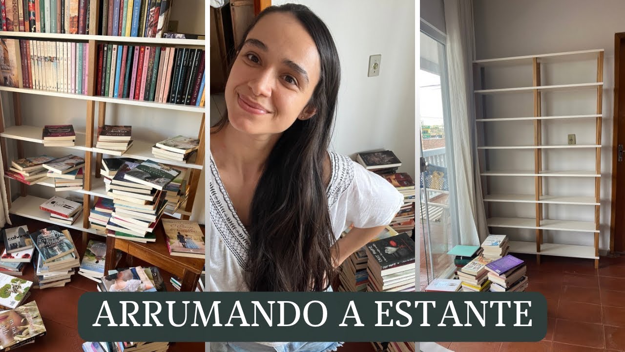 ARRUMANDO A ESTANTE NO CAOS DA MUDANÇA | Os Livros Livram