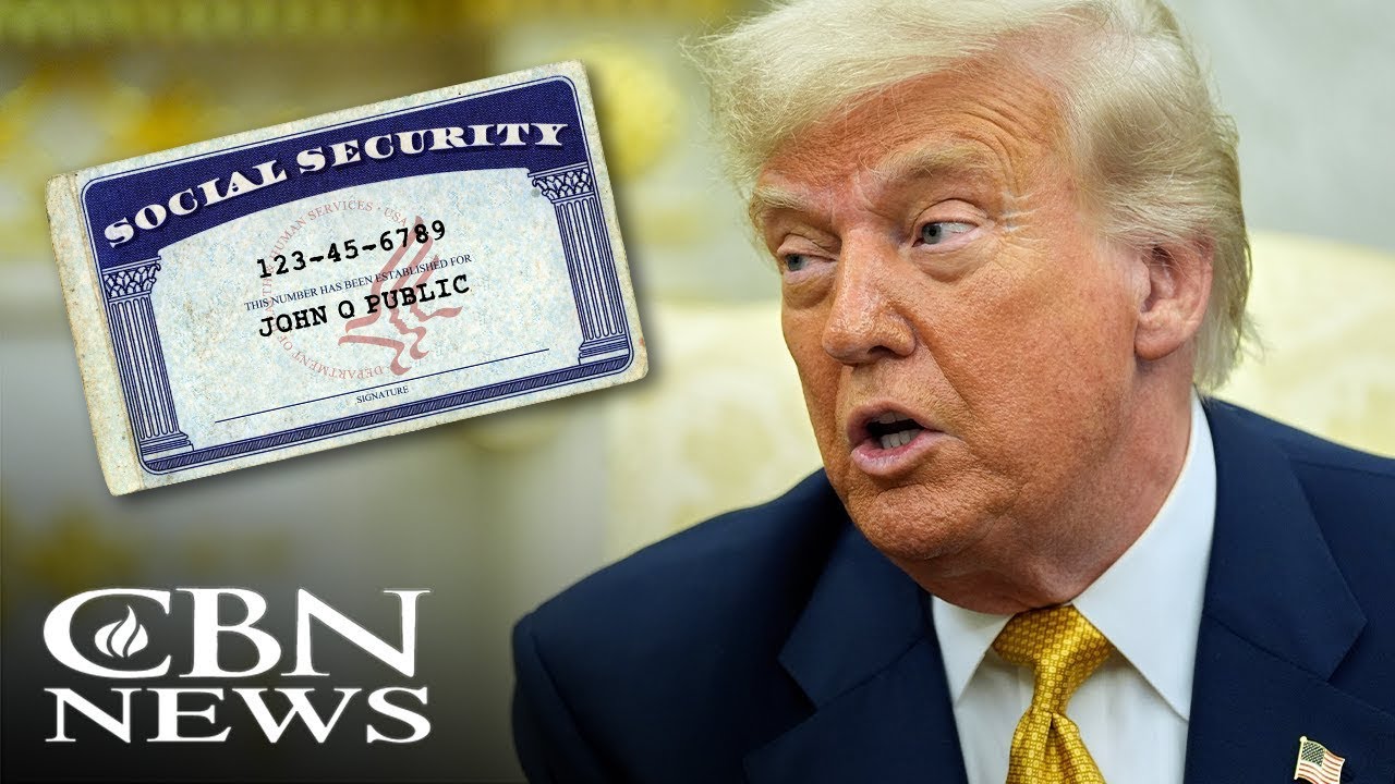 LIVE: President Trump Oval Office Address on the Future of Social Security