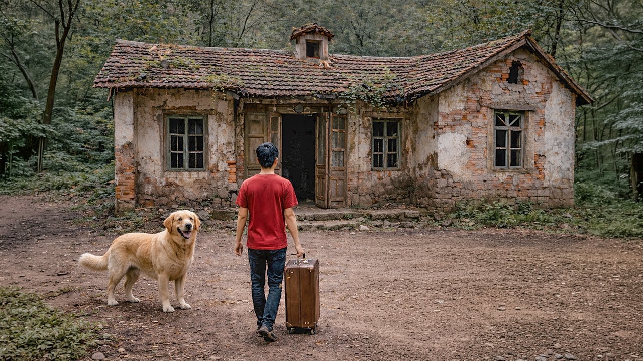 After 10 years in prison, the young man returns and starts over | Renovating an abandoned house