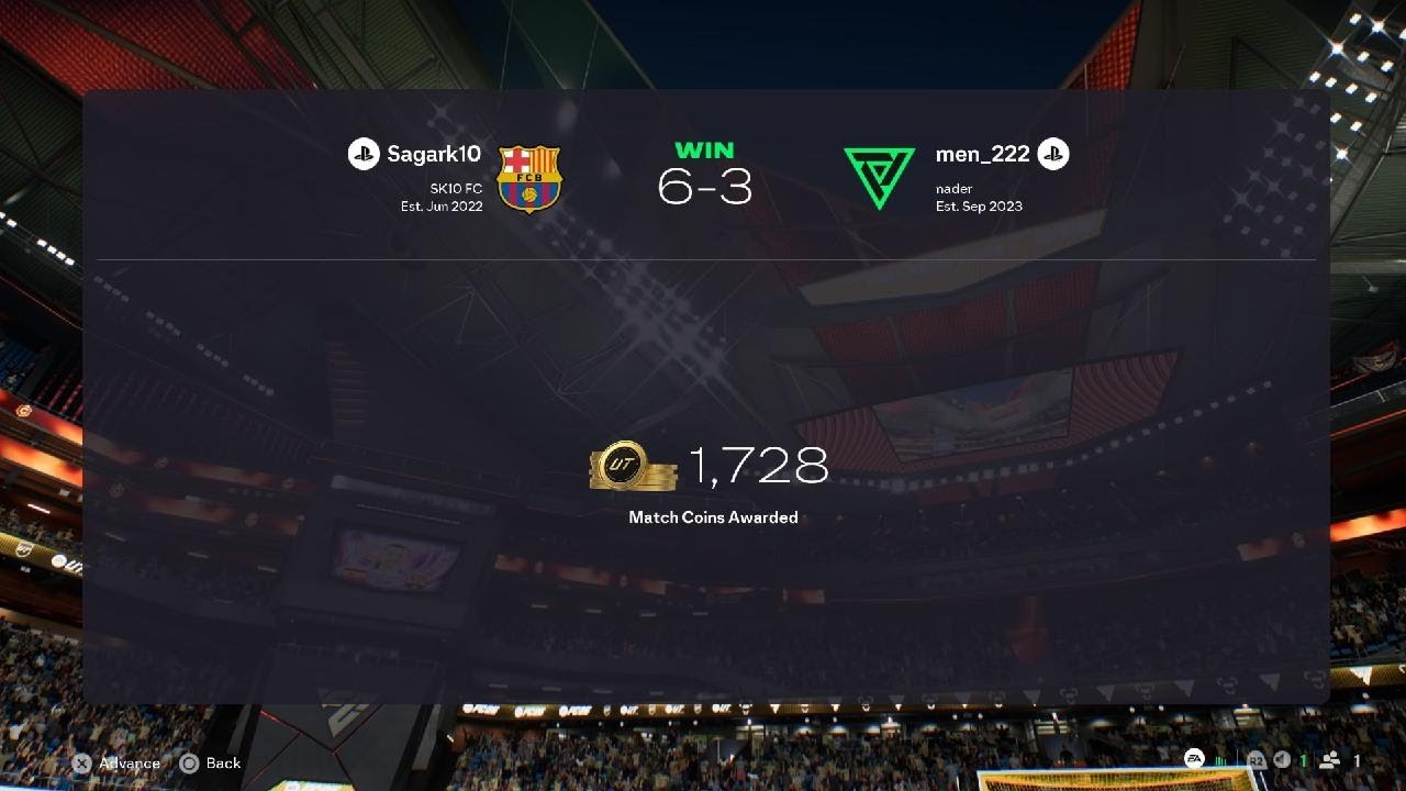 FC26 Champions #16 (6-3)