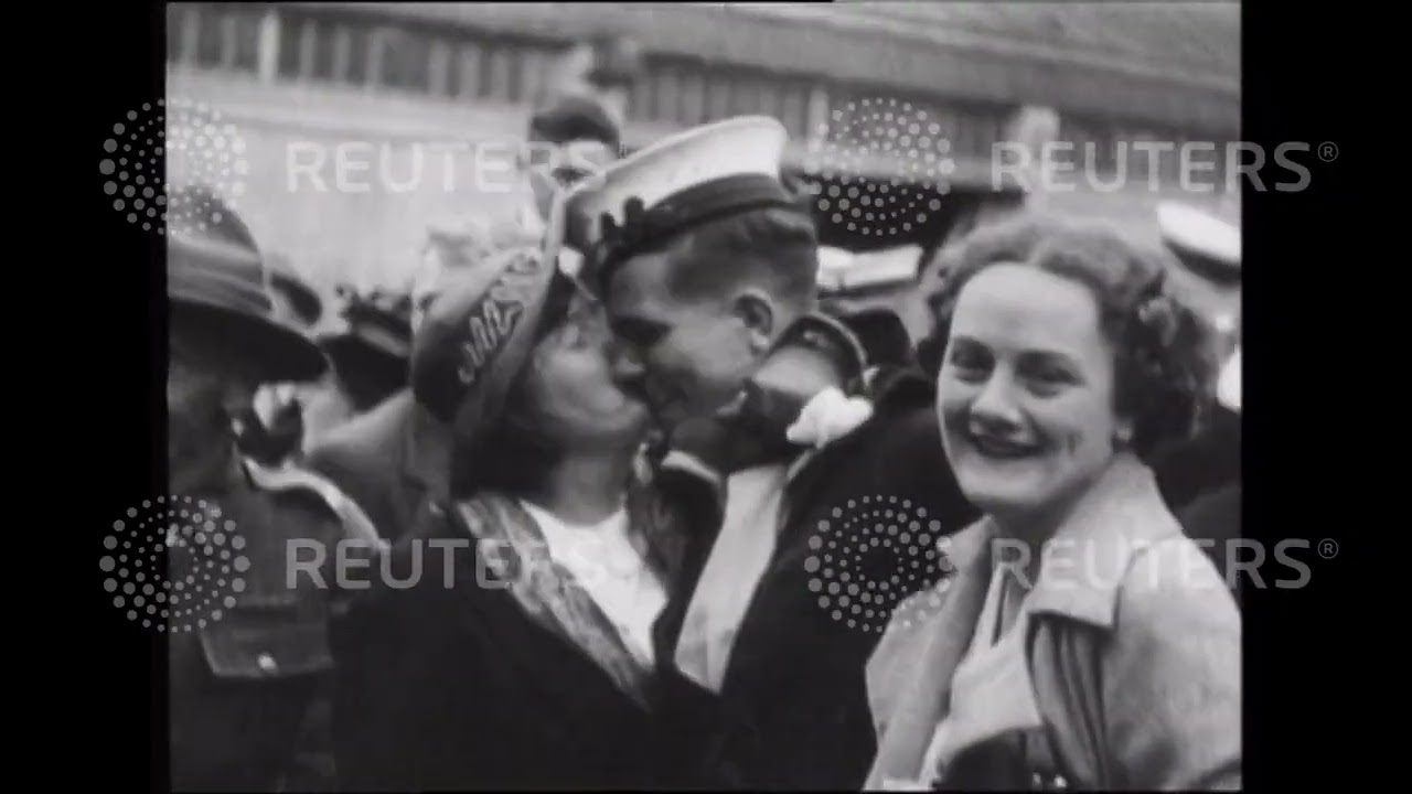 1940 год, корабль HMS Achilles в Новой Зеландии