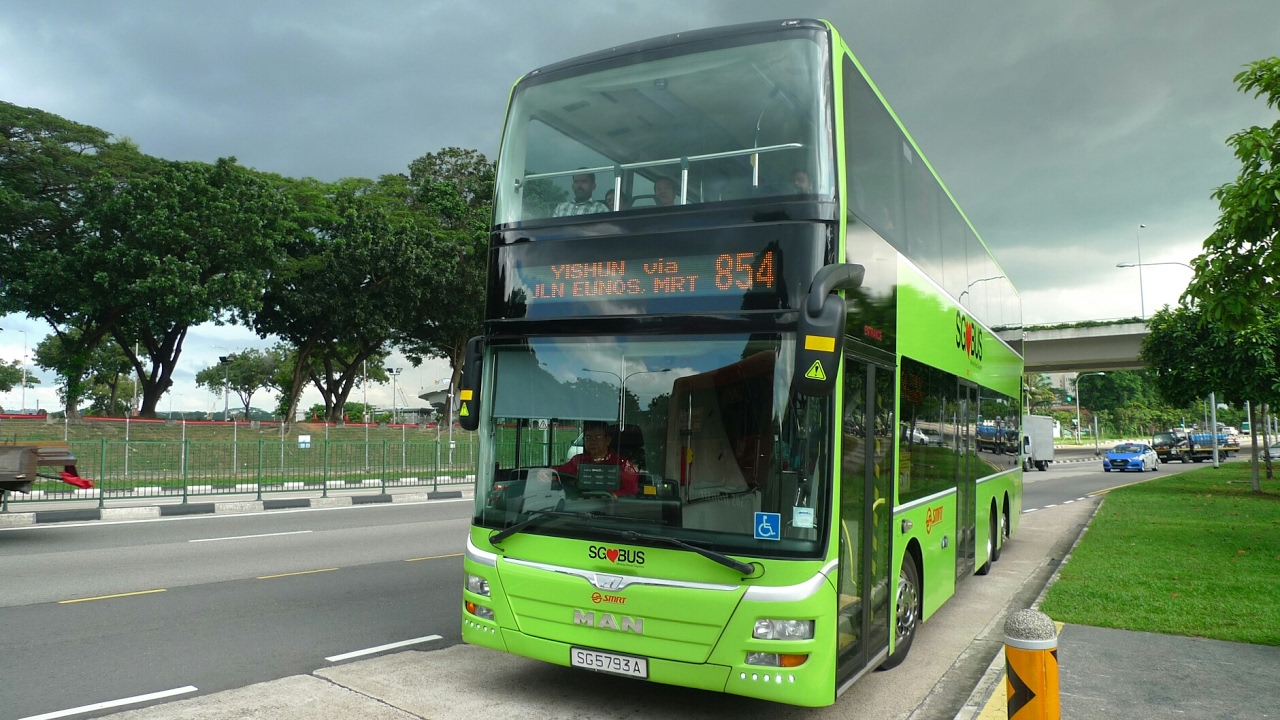 SMRT Bus Service 854, SG5793A