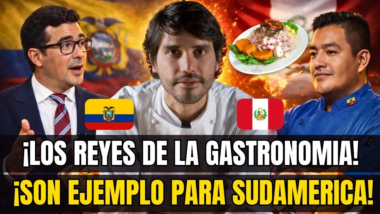 ¡LO RECONOCEN! ECUATORIANOS ACEPTAN QUE PERU TIENE MEJOR GASTRONOMIA PERO EL CEVICHE ESTA EN DEBATE.