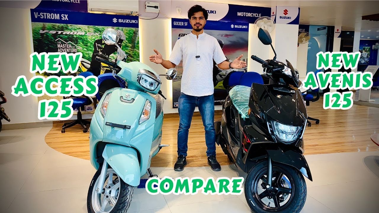 Access 125 vs Avenis Suzuki Sccoters Detailed Comparison