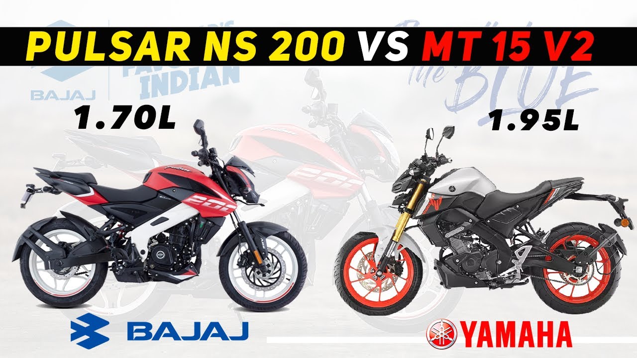 2023 Yamaha MT 15 V2 BS6 VS BAJAJ PULSAR NS200 BS6 | Price, Features | Which One Should You Buy ✅✅