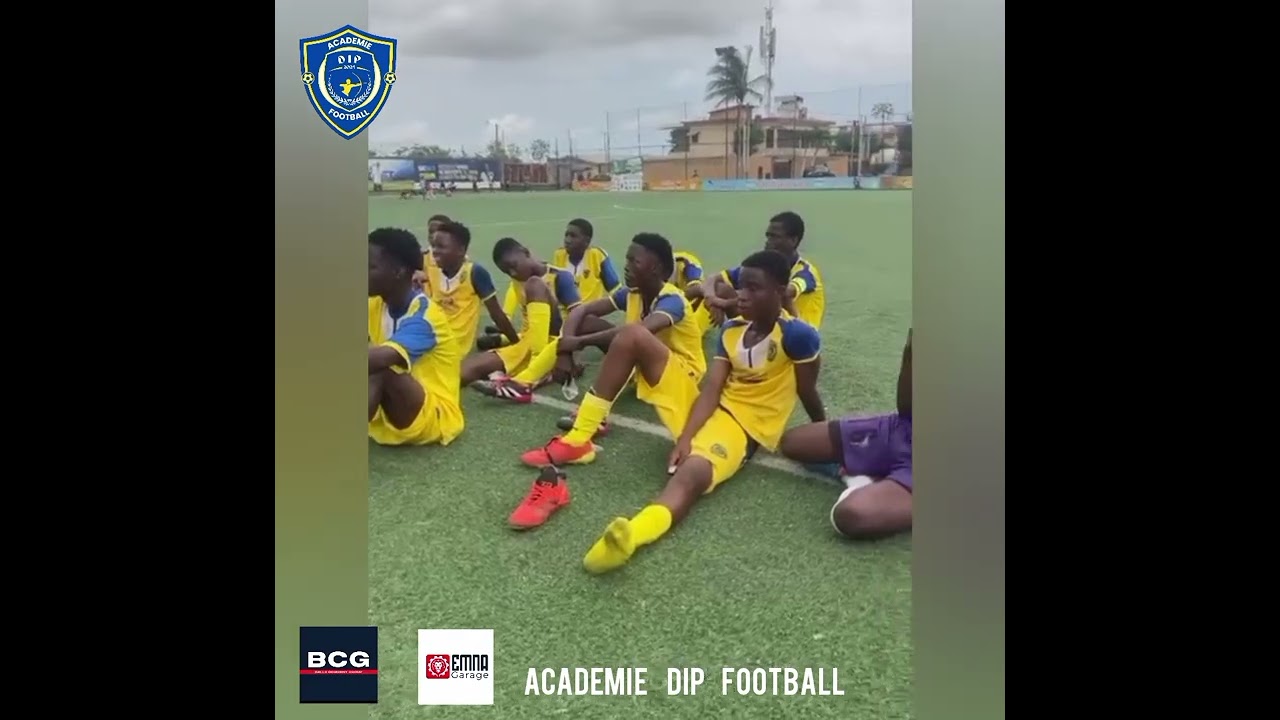 Lors de la 1ère journée du tournoi des centres de formation à AKOUEDO des U14