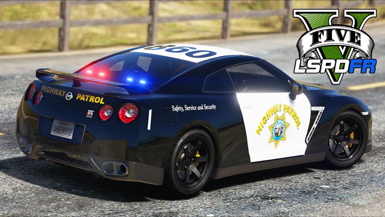 GTA 5 - LSPDFR Ep159 - CHP Nissan GTR Patrol