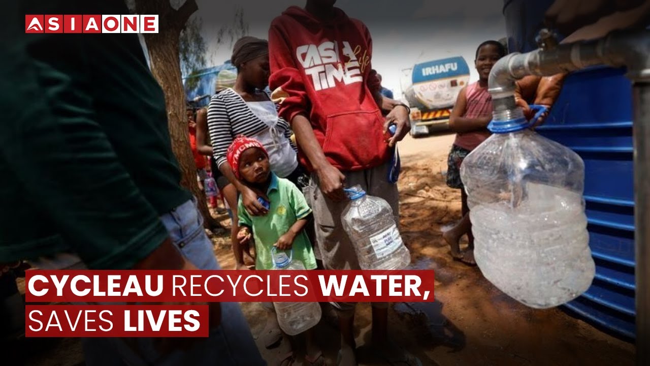 Cycleau Recycles Water, Saves Lives | Asia One News