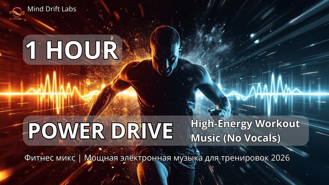 POWER DRIVE: 60 Min High-Energy Workout Music (No Vocals)