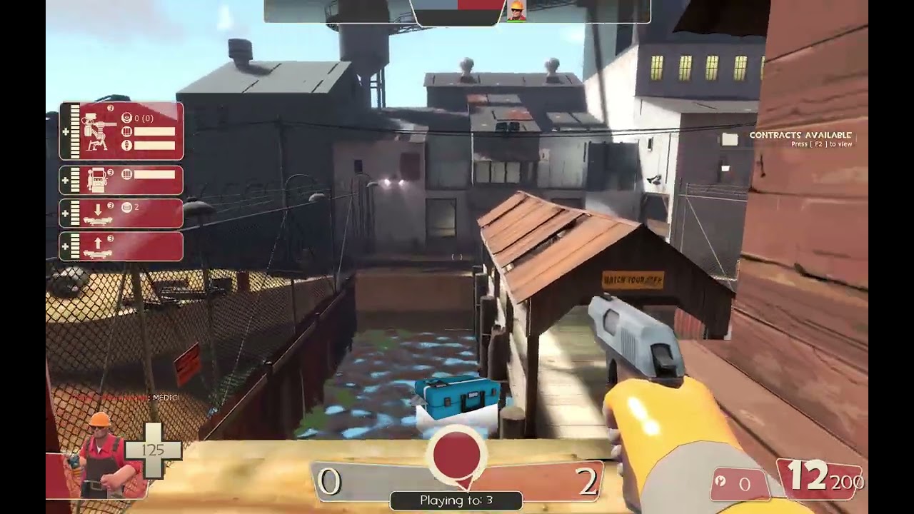 the weird empty server I found #tf2