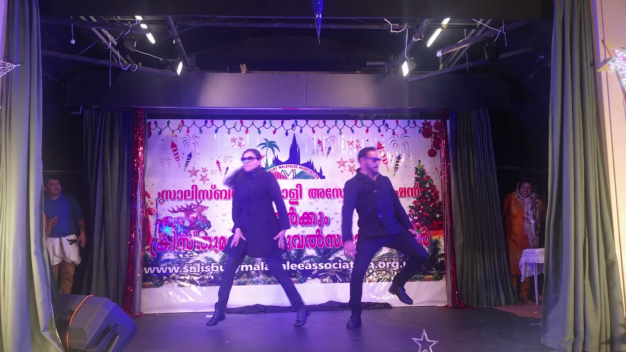 Salisbury Malayalee Association's X'mas and New Year Celebration,Couple dance, My Mix