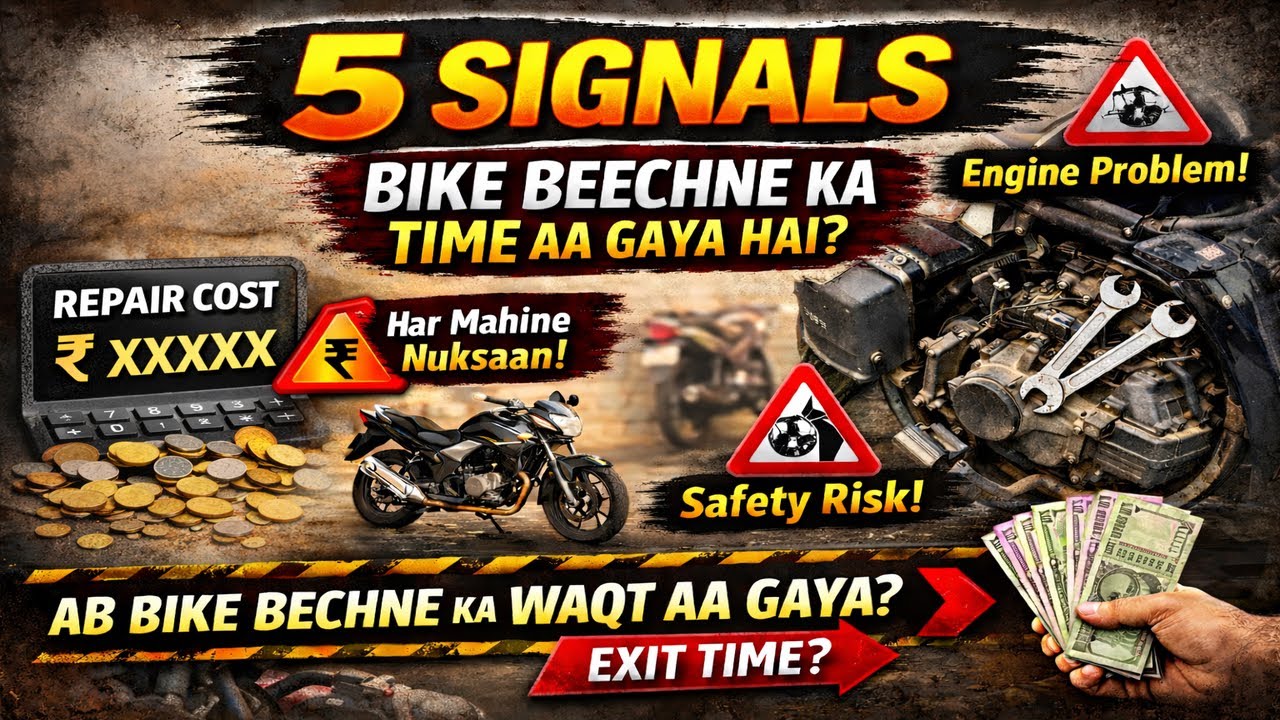 When Should You Sell Your Old Bike? 5 Warning Signals Explained | Bike Resale Value Factors
