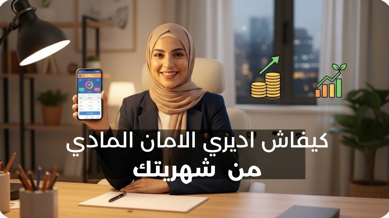 كيفاش تبني أمانك المادي من شهريتك برك؟ خطة 2026 العملية من CHAM'S BUDGET 💸🏠