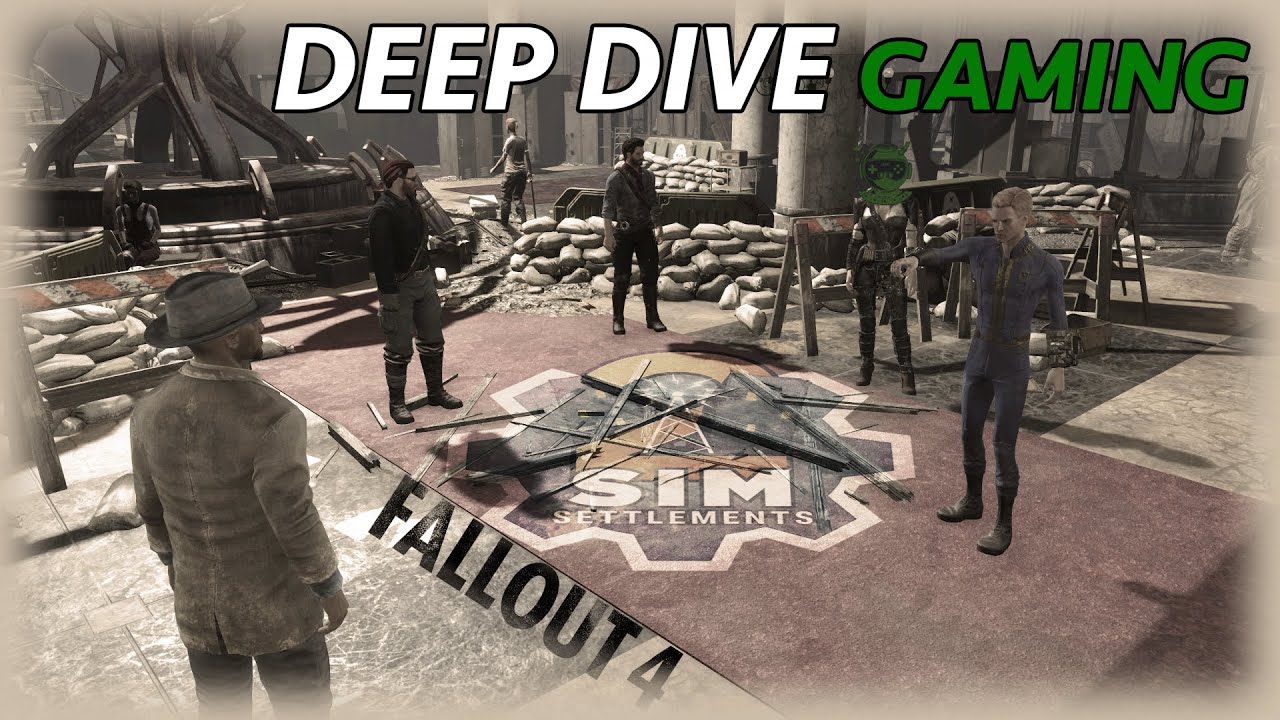 Diving into Sim Settlements 2 Chs 1 & 2 - 62 - How to HQ (Part 1)