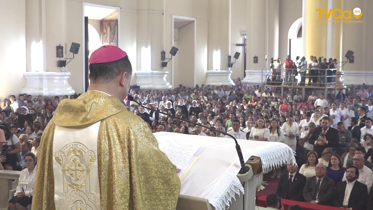 Homilia Mons  Fabio Colindres Misa en honor a la Reina de la Paz (21 Nov. 2019)