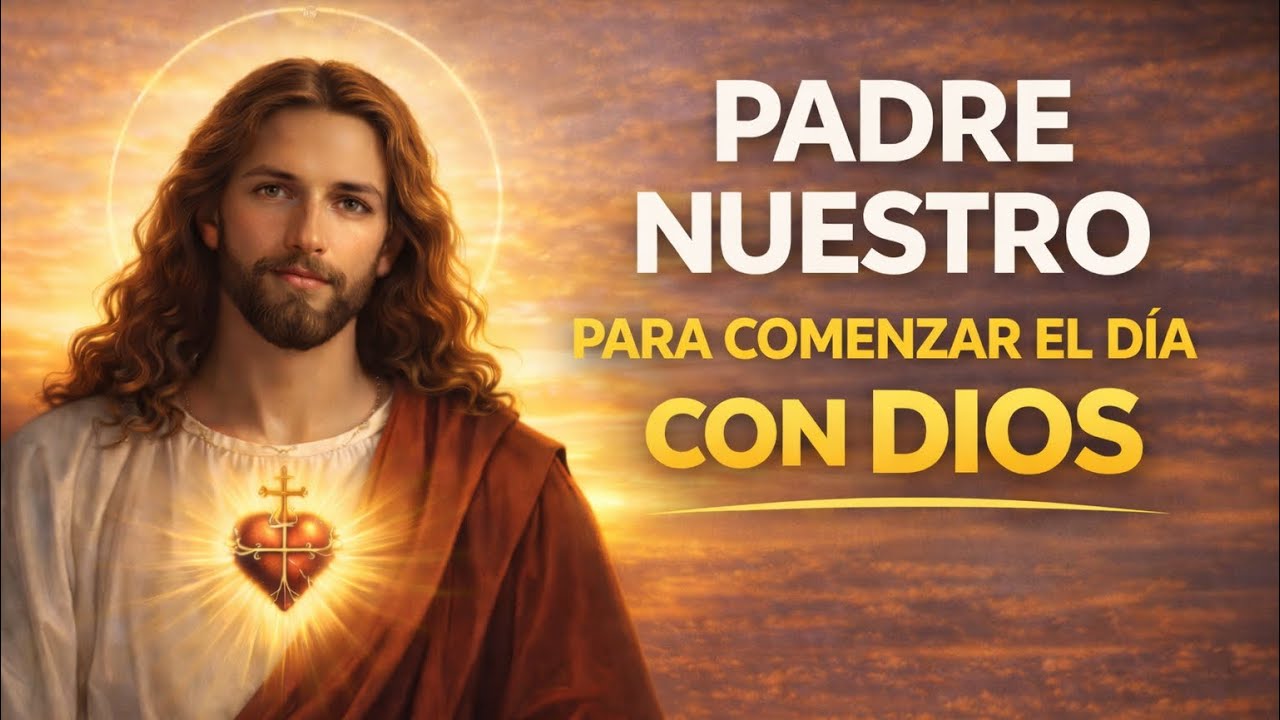 REZA EL PADRE NUESTRO ANTES DE SALIR HOY | Oración de la Mañana