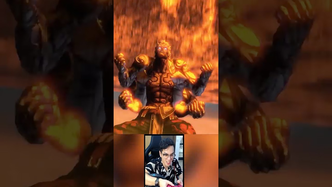 button o was broken - Asura vs Buddha Epic Battle | Asura’s Wrath Gameplay