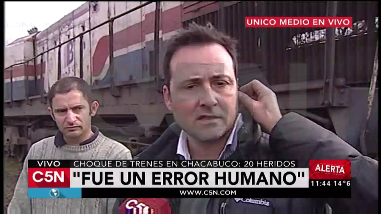 C5N - Sociedad: Choque de trenes en Rawson, Chacabuco. Hay 20 heridos (Parte 1)