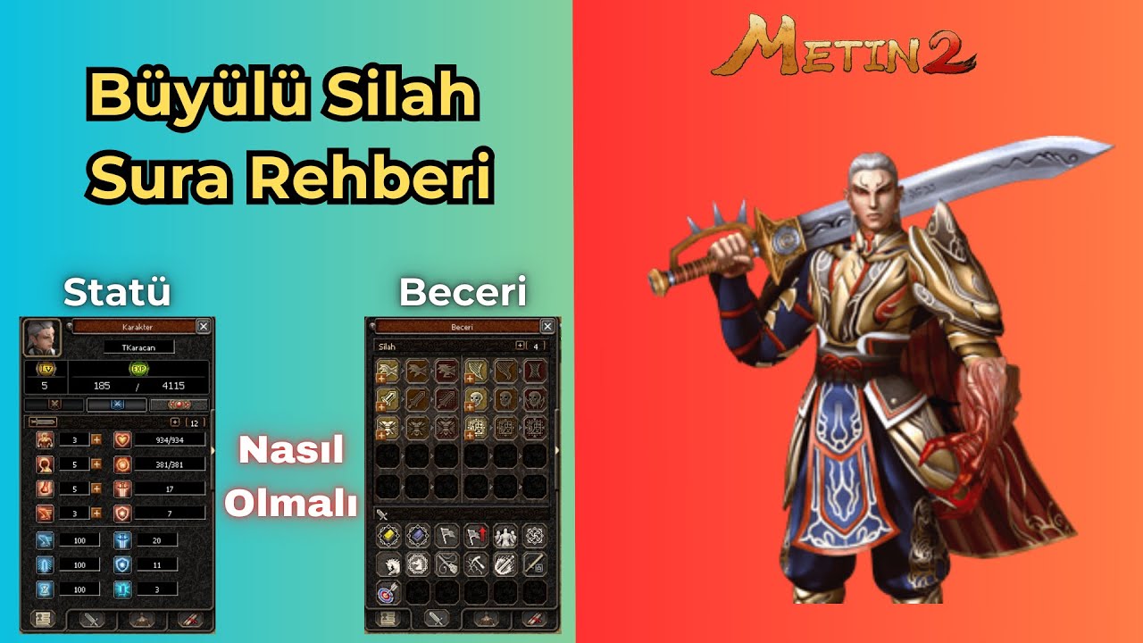 Metin2 Büyülü Silah Sura Rehberi