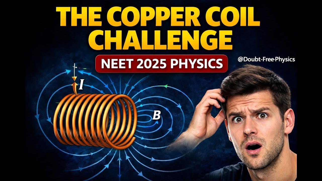 Задание «Медная катушка» от NEET 2025@Doubt-Free-Physics