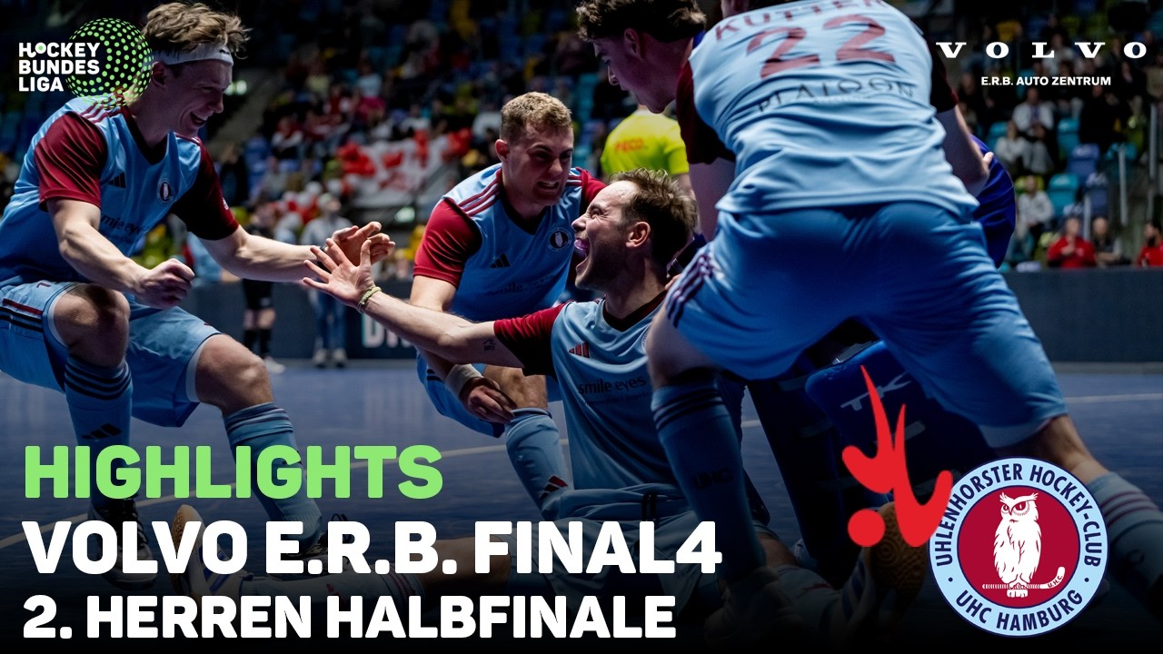 HIGHLIGHTS | TSV Mannheim Hockey vs. UHC Hamburg | Volvo E.R.B. Final4 2026 | 2. Herren Halbfinale
