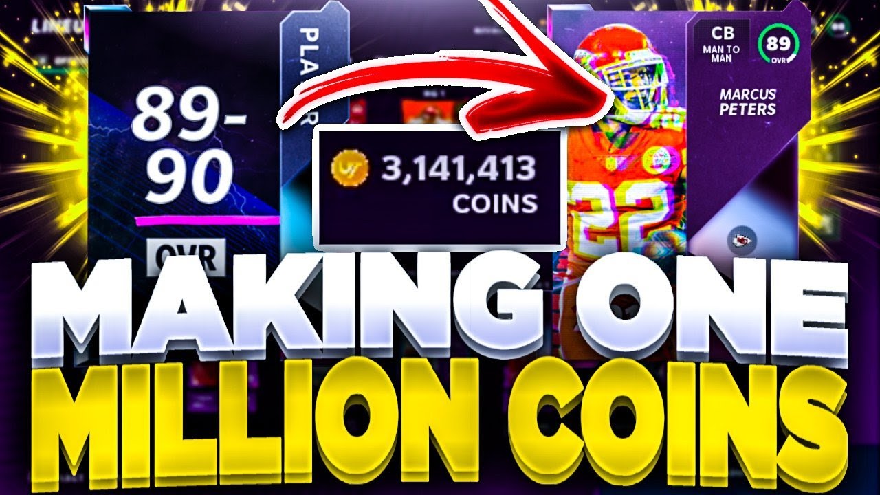 MAKING ONE MILLION COINS IN A DAY! | REVEALING HOW I DID IT?! | MADDEN 21 COIN MAKING STRATEGY!